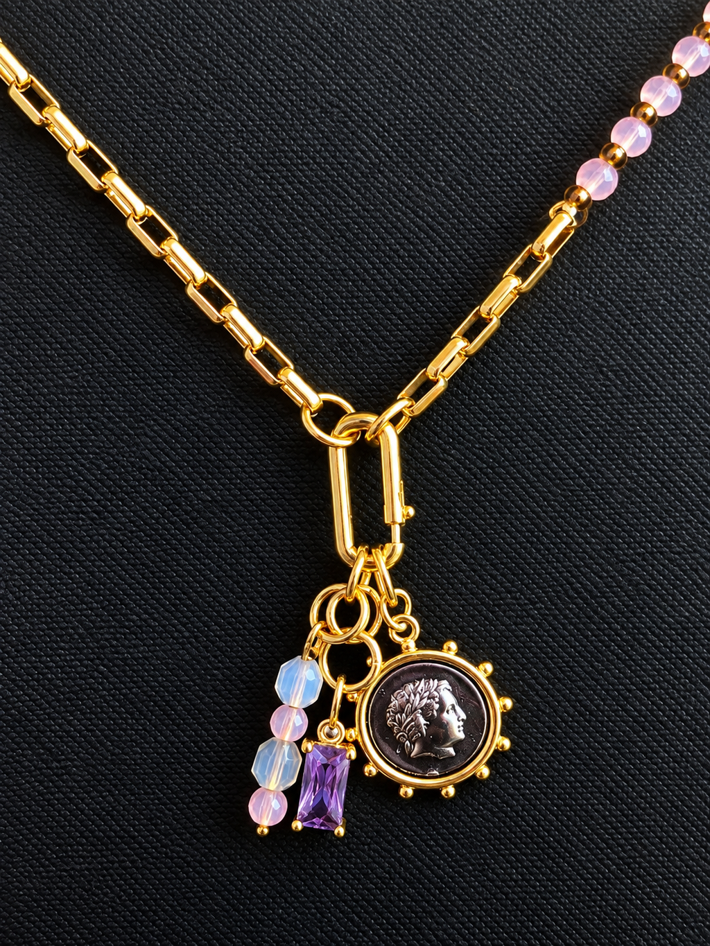 Calma Abundance | Handmade Gold-Plated Coin Necklace